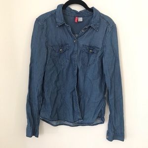 H&M chambray Button down.